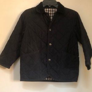 Boys quilted jacket, size 9, navy, George MacKay